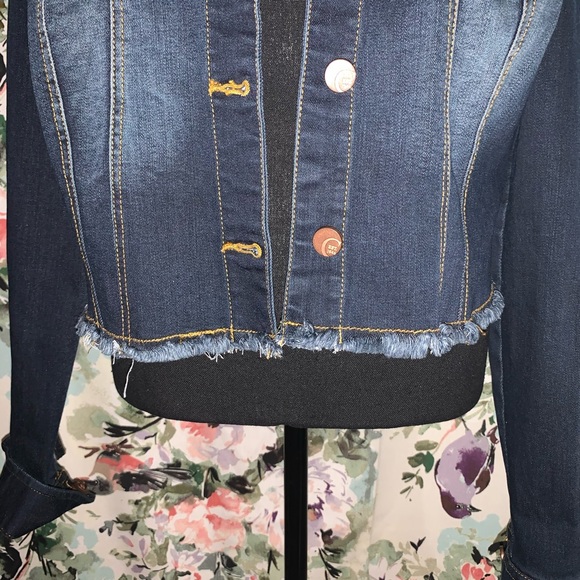 Deep Blue Denim Jacket - Picture 2 of 4